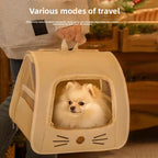 Large Capacity Backpack Carrier for Cats & Small Dogs (Up to 7kg)