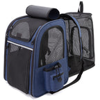 Rolling Pet Travel Case with Telescopic Handle