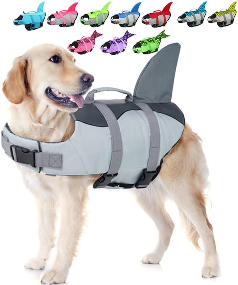 Dog Life Jacket with Reflective Trim