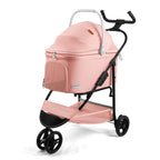 Folding Pet Stroller for Dogs & Cats