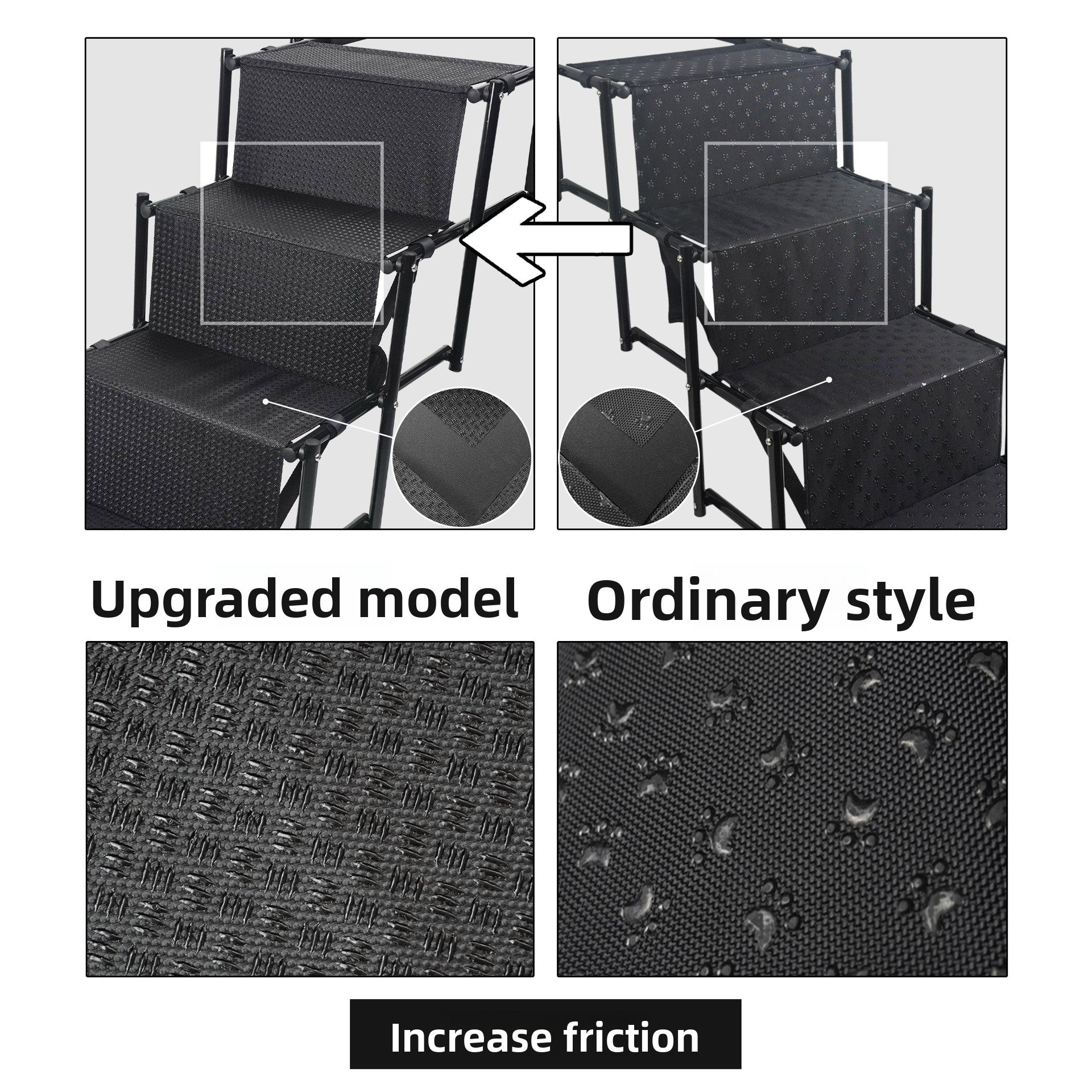 Foldable Dog Car Ramp for SUVs