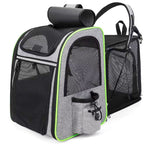 Rolling Pet Travel Case with Telescopic Handle