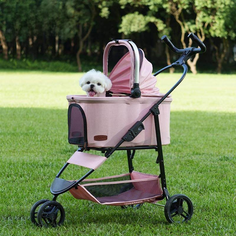 Folding Pet Stroller for Dogs & Cats