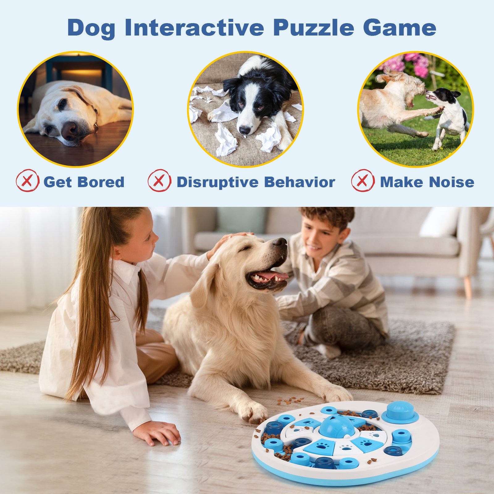 Slow Feeder Bowl for Dogs