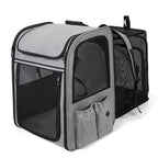 Rolling Pet Travel Case with Telescopic Handle