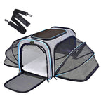 Expandable Tote Carrier for Small Dogs & Cats