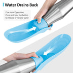 Insulated Stainless Steel Travel Water Bottle for Pets (750ml)