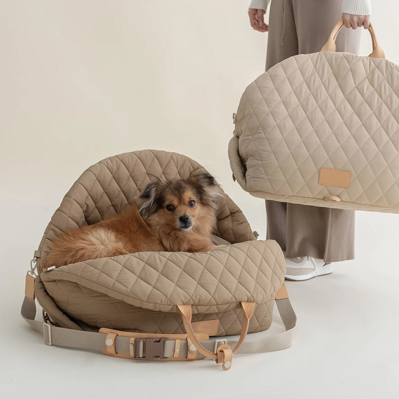 Foldable Travel Carrier Bag for Cats & Small Dogs