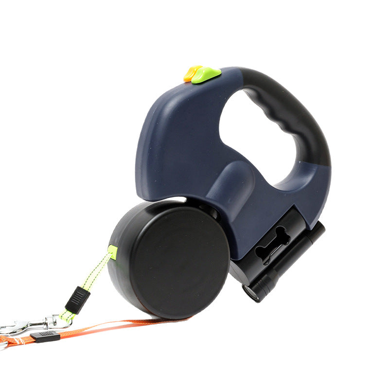 Retractable Double Dog Leash for Walking Two Dogs