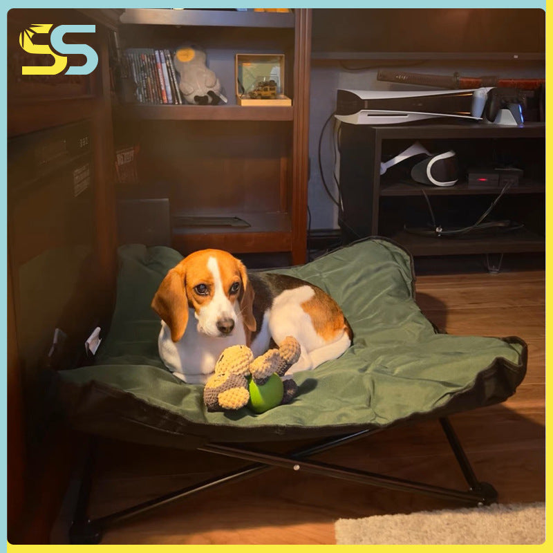 Foldable Camping Bed for Dogs & Cats