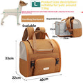 Expandable Pet Carrier Backpack for Cats & Small Dogs