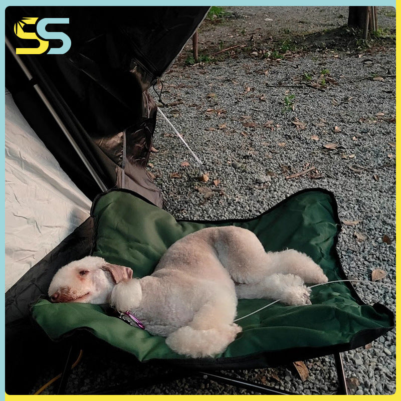 Foldable Camping Bed for Dogs & Cats