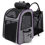 Rolling Pet Travel Case with Telescopic Handle