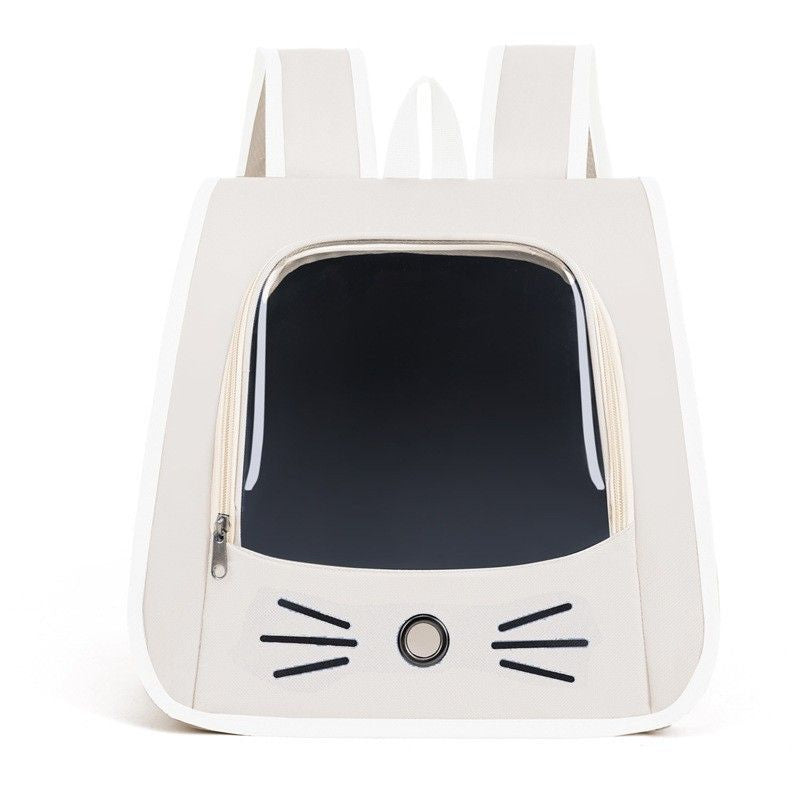 Large Capacity Backpack Carrier for Cats & Small Dogs (Up to 7kg)