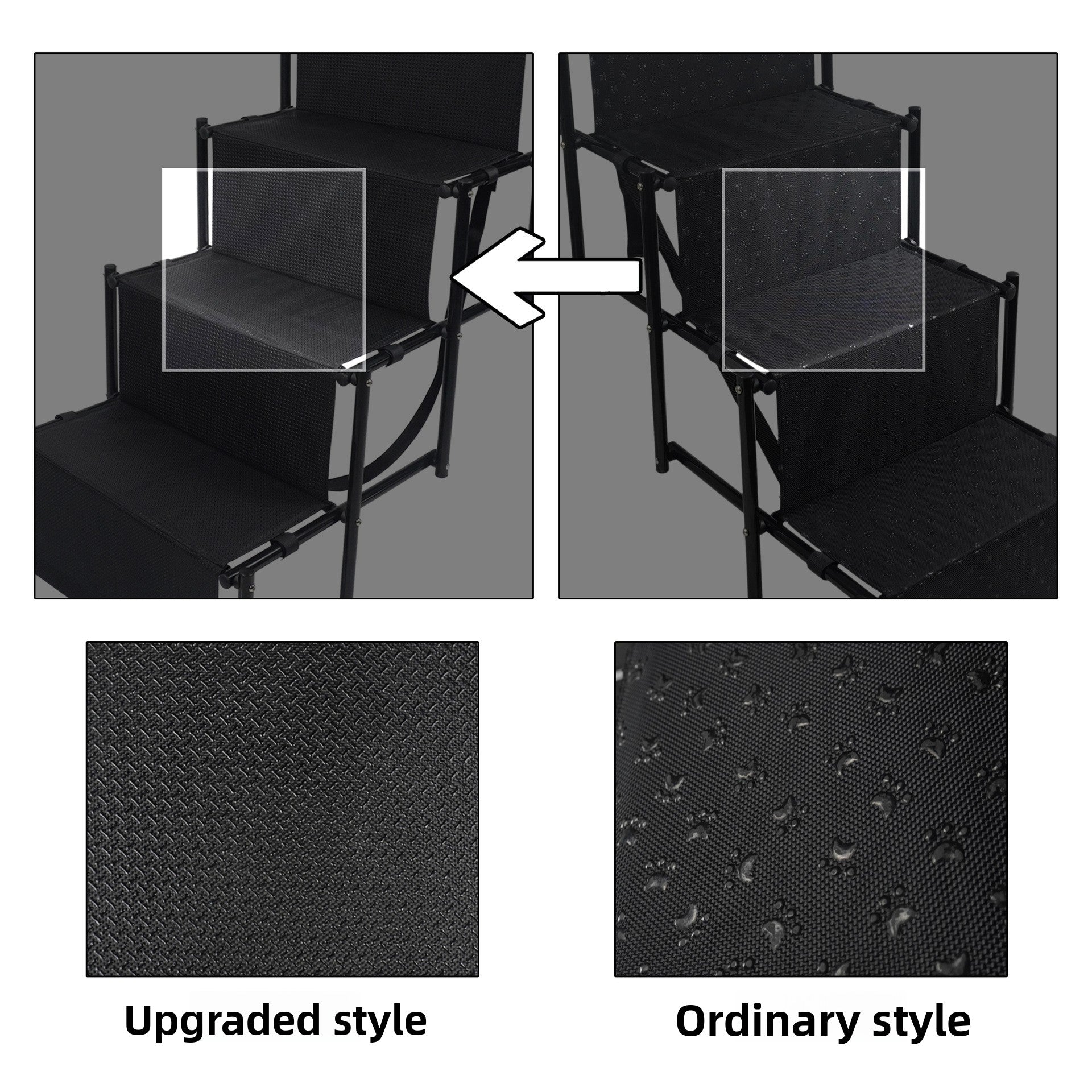 Foldable Dog Car Ramp for SUVs
