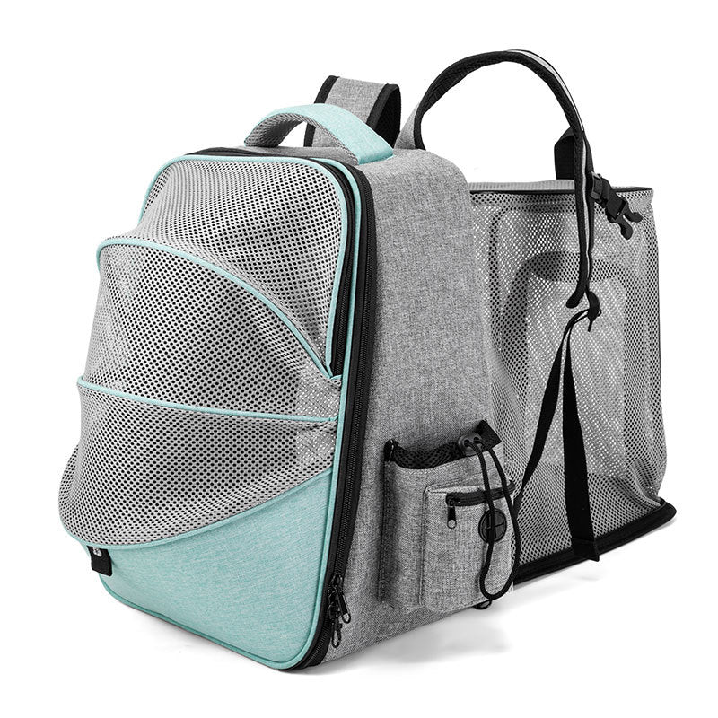 Rolling Pet Travel Case with Telescopic Handle