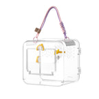 Transparent Travel Cage for Hamsters & Guinea Pigs