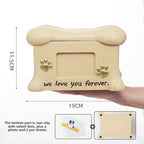 Pet Memorial Urn with Photo Frame