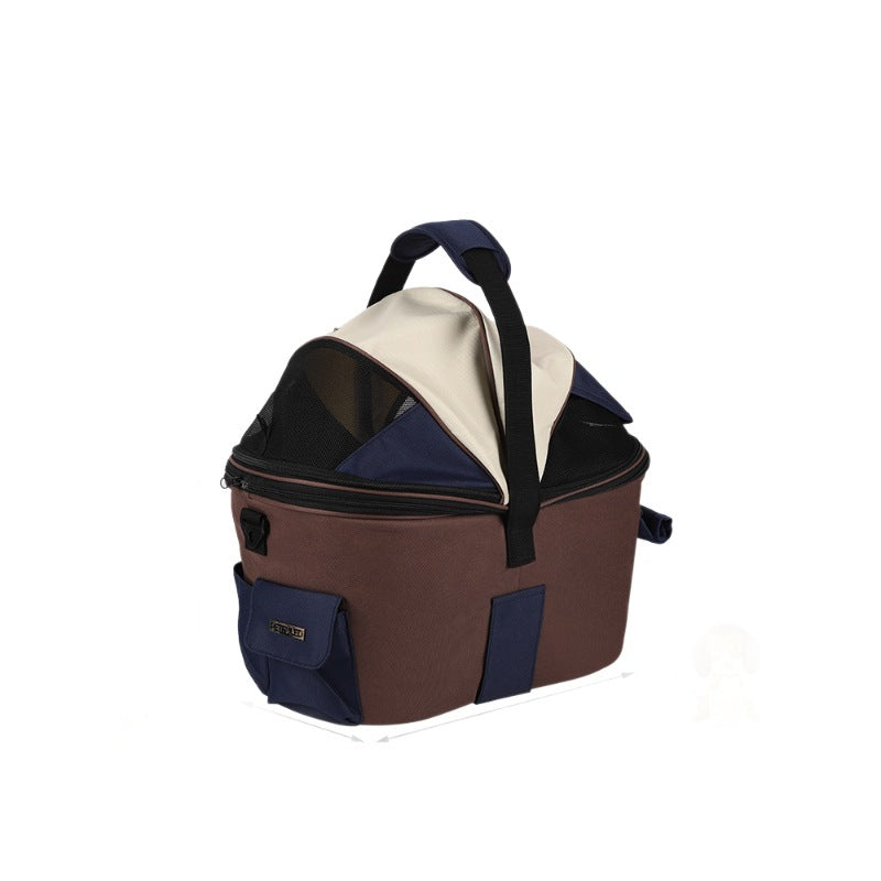 Bicycle Mounted Pet Carrier for Dogs & Cats