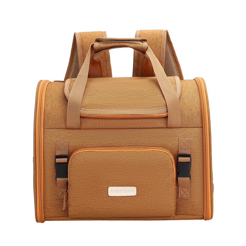 Expandable Pet Carrier Backpack for Cats & Small Dogs